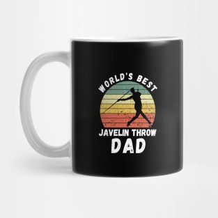 Javelin Throw Dad Mug